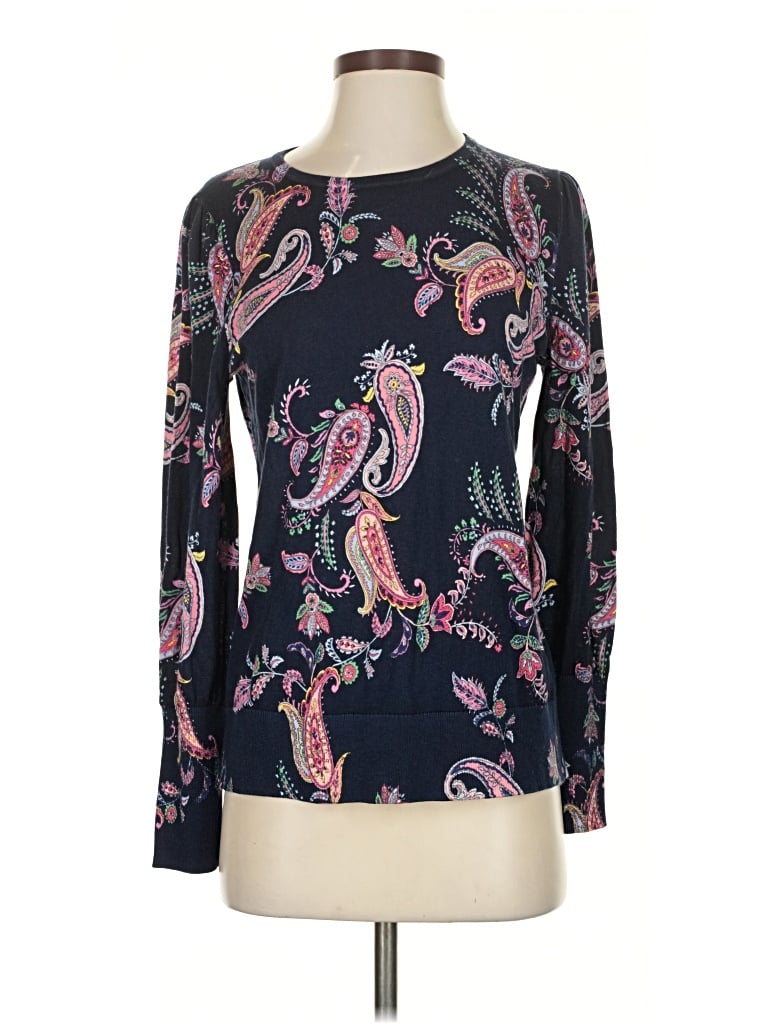 Pre-owned Talbots Pullover Sweater In Blue