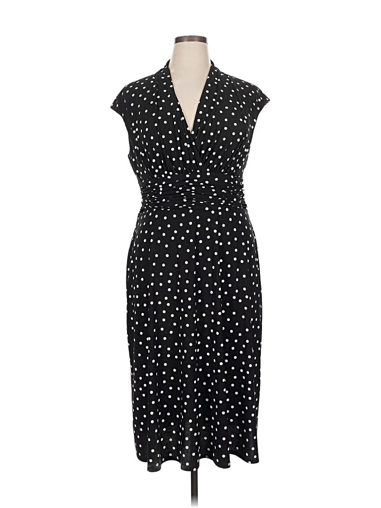 Pre-owned Kasper Cocktail Dress In Black