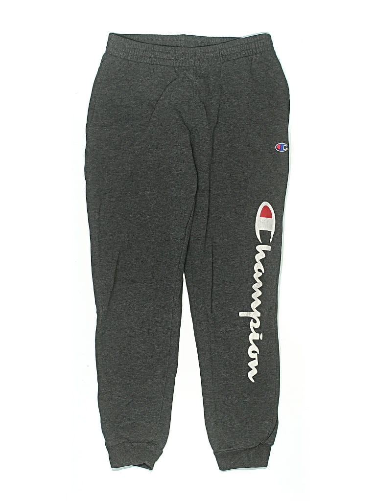 Pre-owned Champion Kids' Sweatpants In Gray