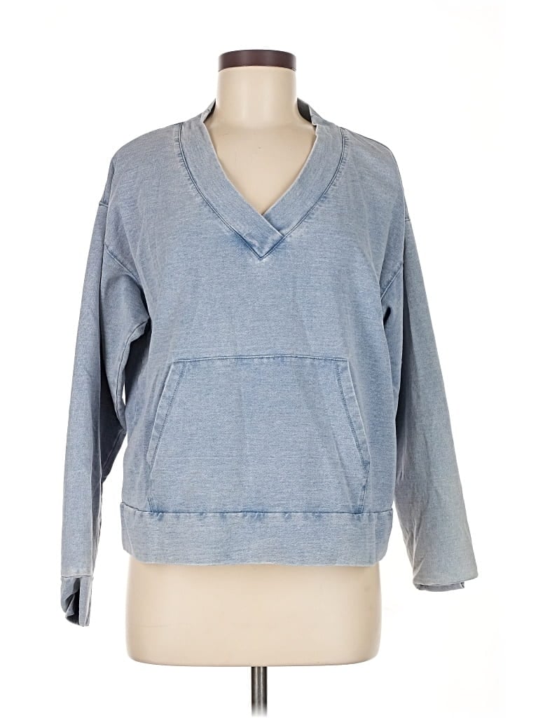 Pre-owned Nanette Lepore Pullover Sweater In Blue