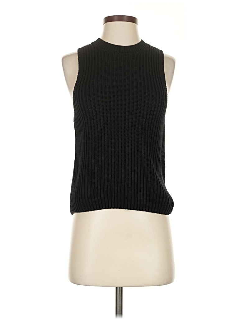 Pre-owned Closed Sweater Vest In Black