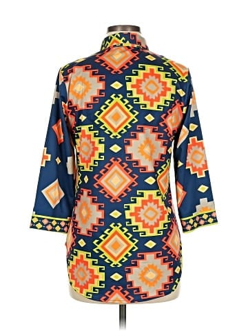 Gretchen Scott Designs 3/4 Sleeve Blouse (view 2)