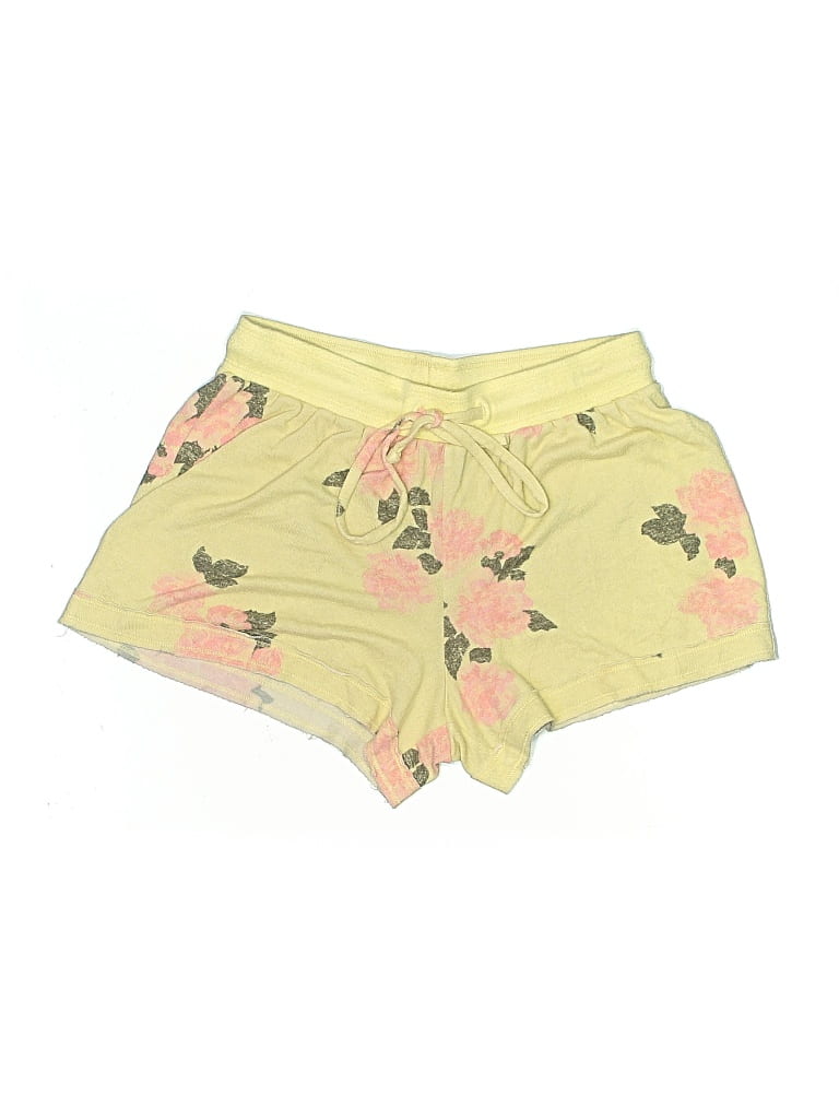 Pre-owned Free Press Shorts In Yellow