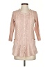 LOGO Lavish 100% Nylon Pink Cardigan Size XXS - photo 1
