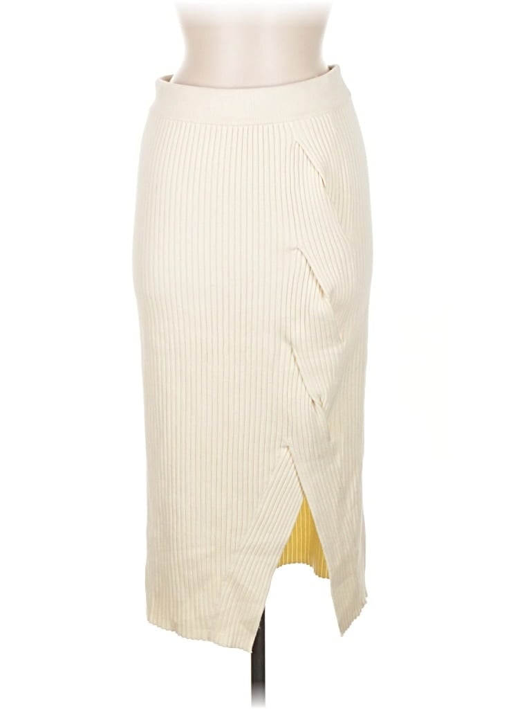 Pre-owned Maeve By Anthropologie Casual Skirt In White