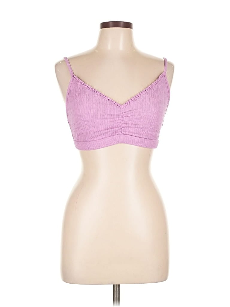 Pre-owned American Eagle Outfitters Tank Top Pink Sweetheart Neckline Tops