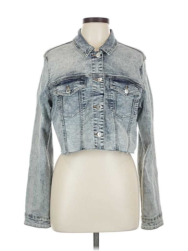 Guess Denim Jacket In Blue