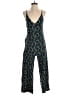 Silk & Salt Graphic Blue Jumpsuit Size S - photo 1