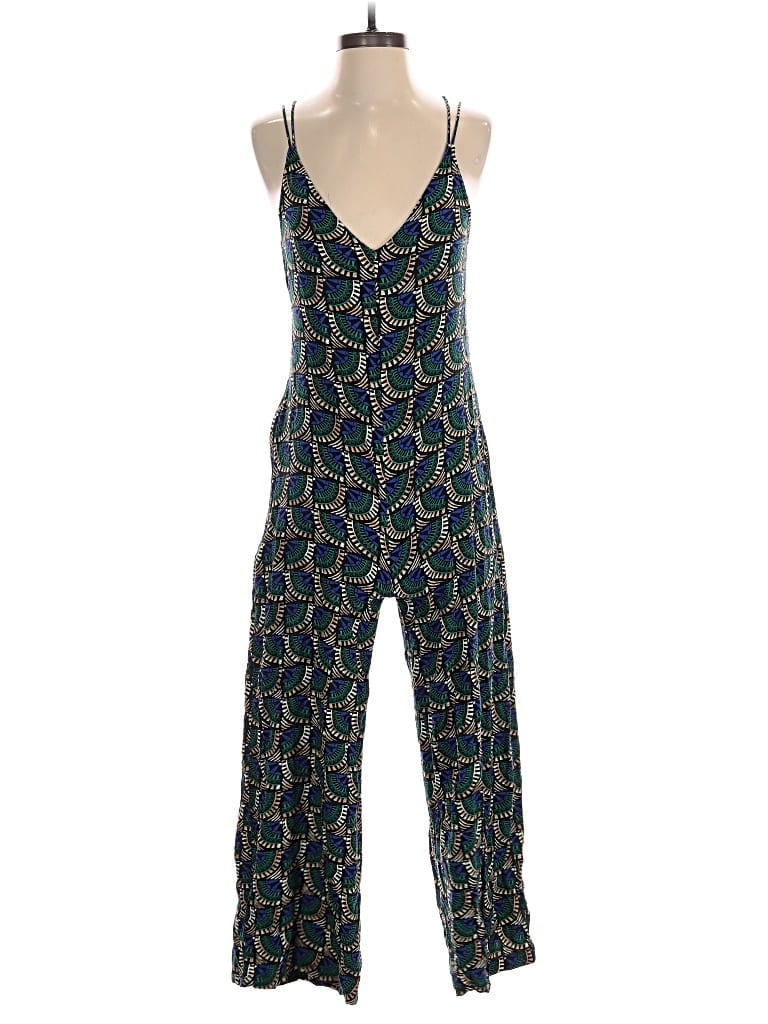 Pre-owned Silk & Salt Jumpsuit In Blue