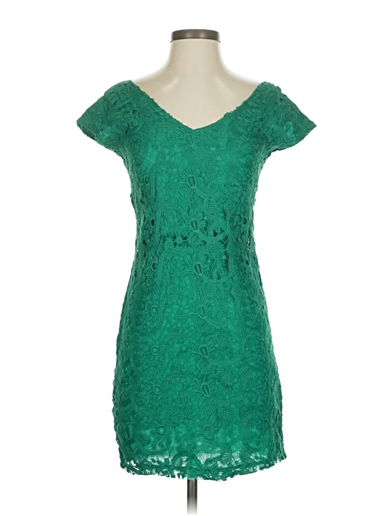 Pre-owned Mng Suit Cocktail Dress In Green