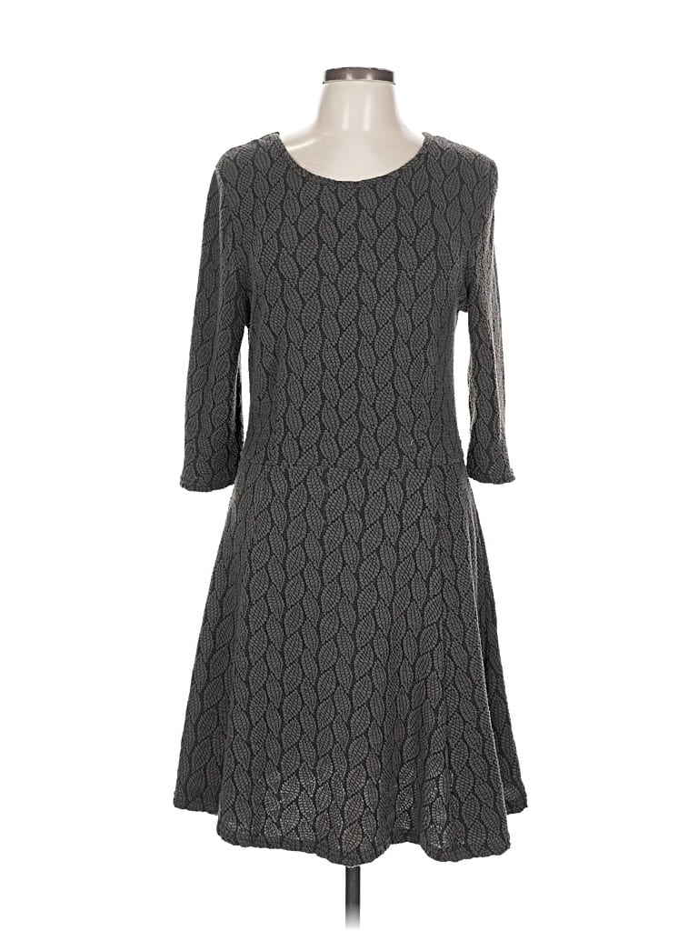 Pre-owned Papillon Casual Dress In Gray