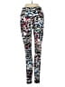 Lululemon Athletica Print Blue Black Active Pants Size 2 - photo 1