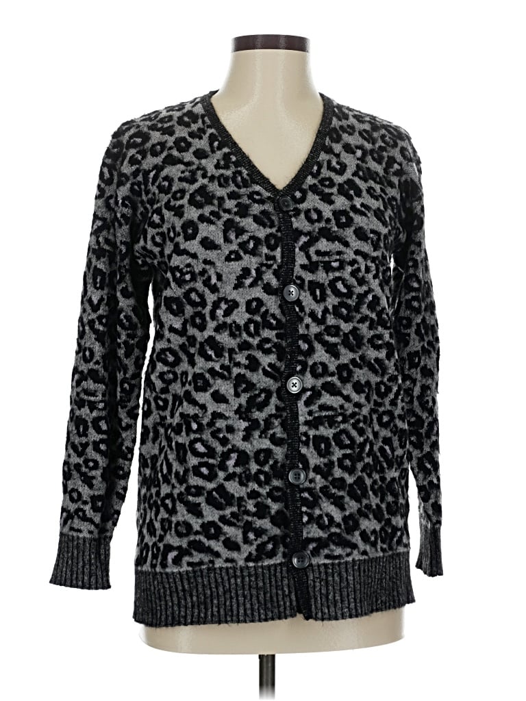 Pre-owned La Vie Rebecca Taylor Cardigan Sweater In Gray