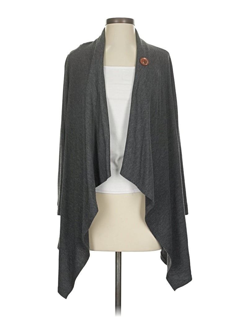 Pre-owned Bobeau Cardigan Sweater In Gray