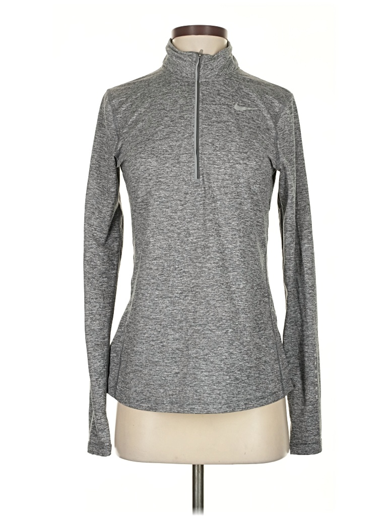 Pre-owned Nike Pullover Sweater In Gray