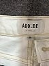 AGOLDE 100% Cotton Ivory Jeans Size 28 waist - photo 6