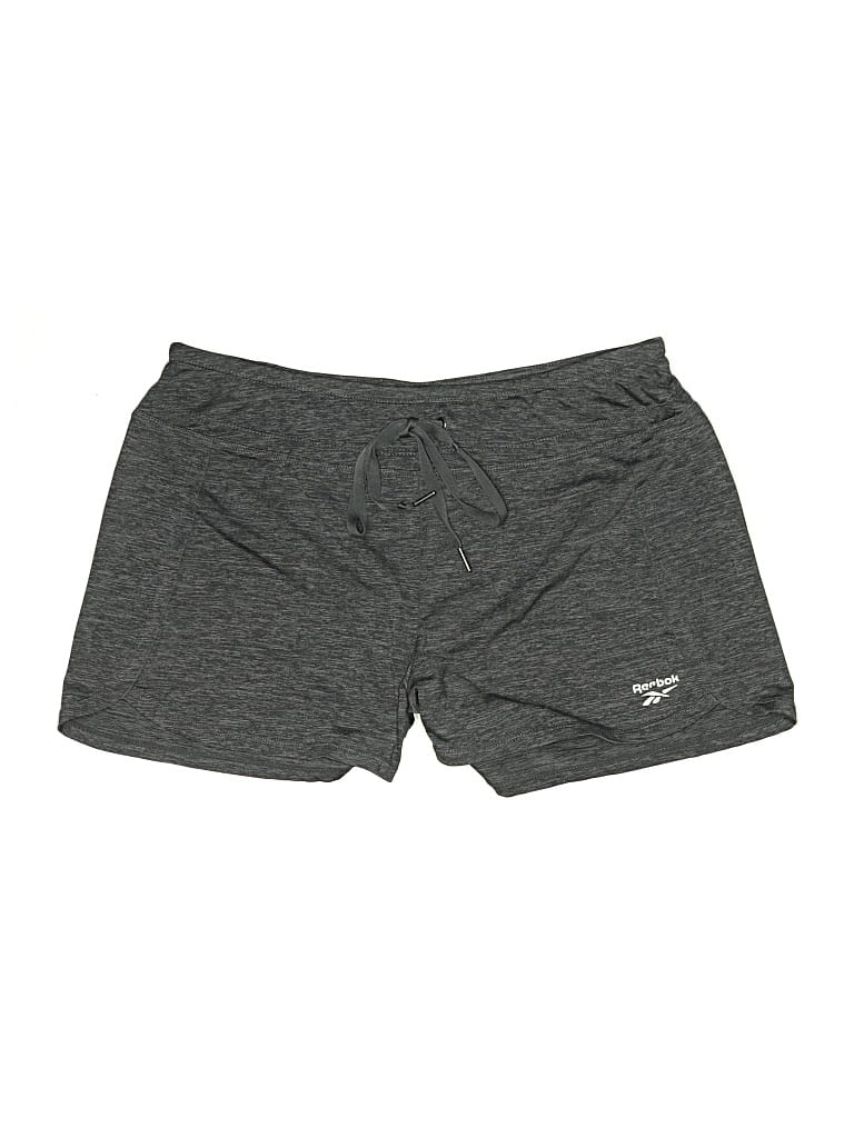 Pre-owned Reebok Athletic Shorts In Gray