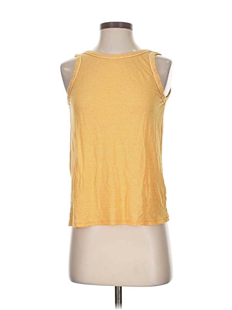 Pre-owned Rag & Bone Sleeveless T-shirt In Yellow