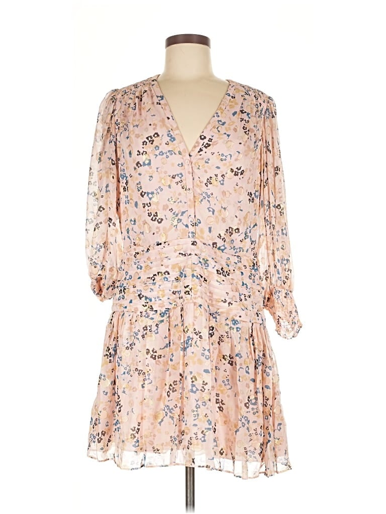 Pre-owned Shoshanna Casual Dress In Brown