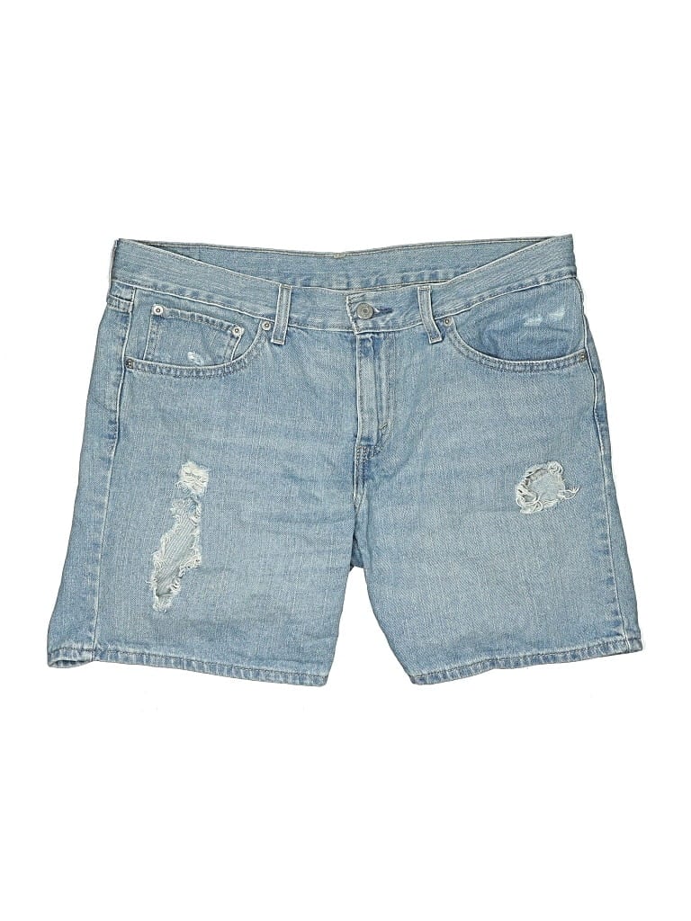 Pre-owned Levi's Denim Shorts In Blue