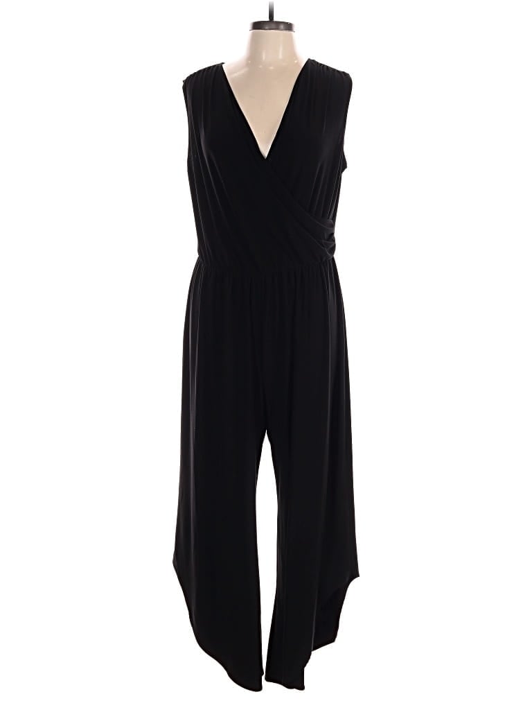 Pre-owned Nicole Miller Jumpsuit In Black