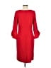 Talbots Red Casual Dress Size 8 - photo 2