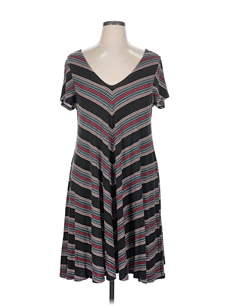 Pre-owned Torrid Casual Dress In Gray