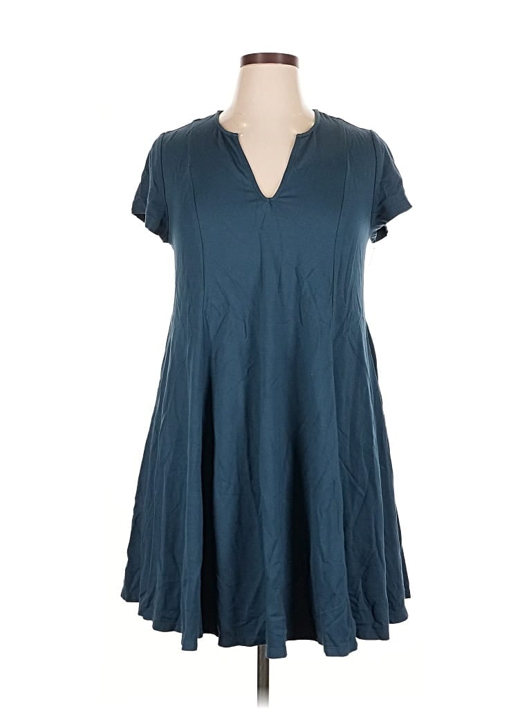 Pre-owned Torrid Casual Dress In Blue