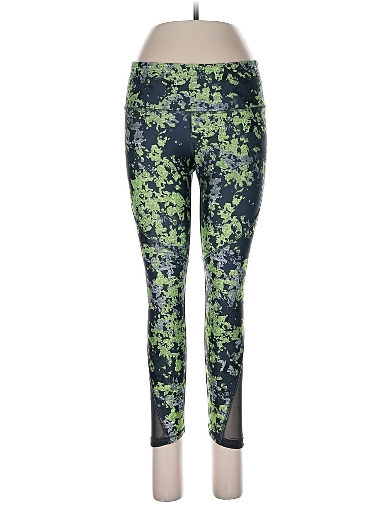 Pre-owned Under Armour Active Pants In Green