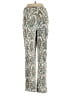Chico's Paisley Green White Jeans Size Sm (0) - photo 2