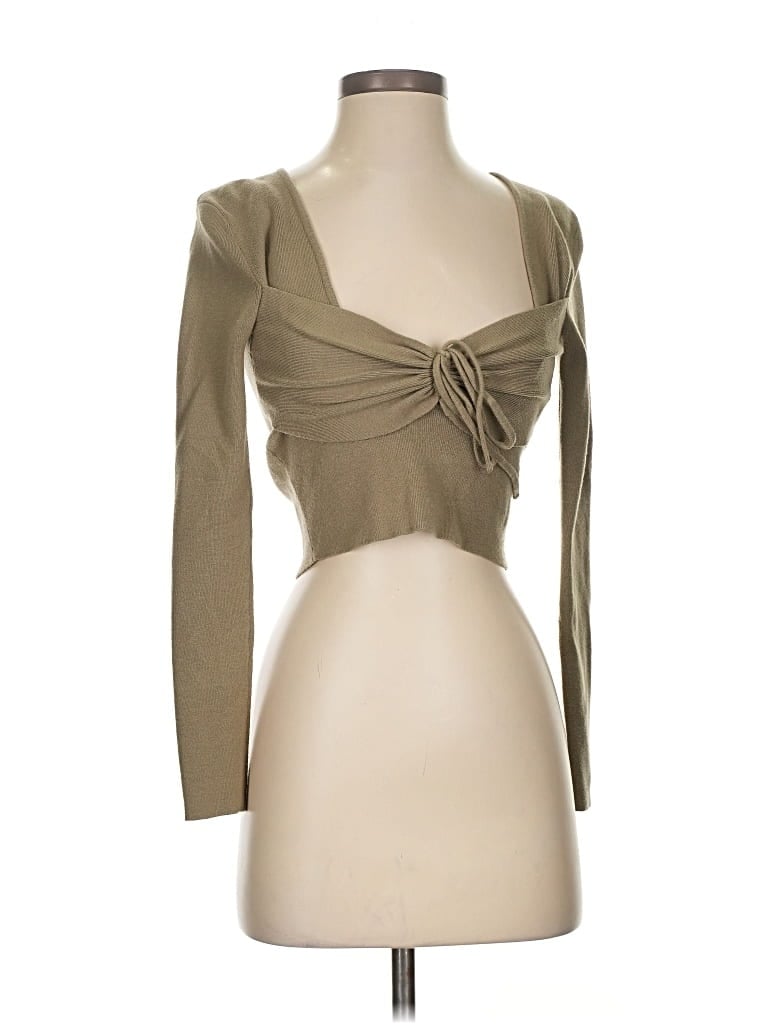 Pre-owned Cotton Emporium Pullover Sweater In Brown