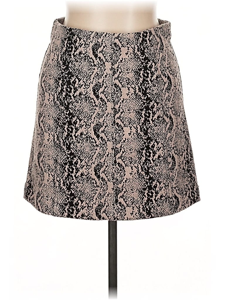 Pre-owned Free People Formal Skirt In Brown
