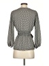 Max Studio Gray 3/4 Sleeve Blouse Size XS - photo 2