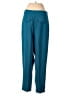VERTIGO 100% Polyester Teal Casual Pants Size S - photo 2