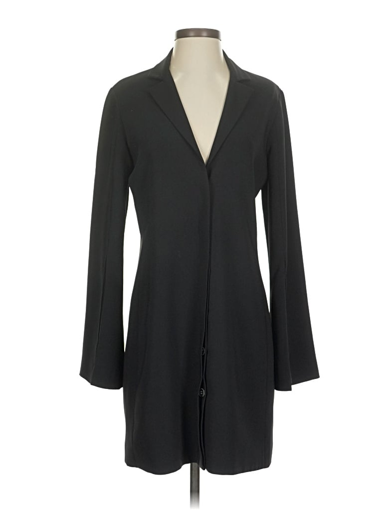 Pre-owned Amanda Uprichard Coat In Black