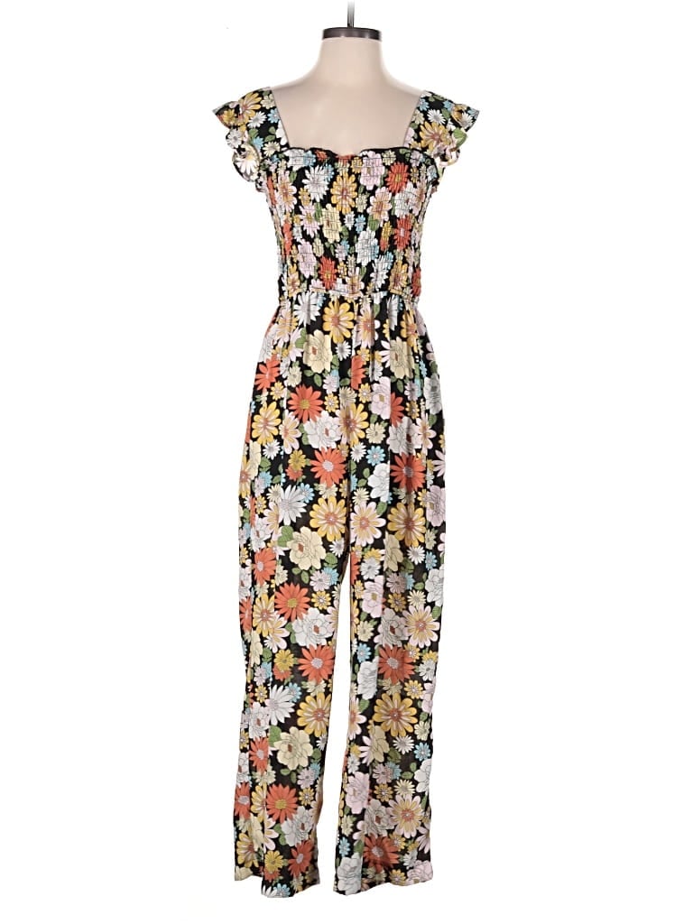 Pre-owned Inspired Hearts Jumpsuit In Brown