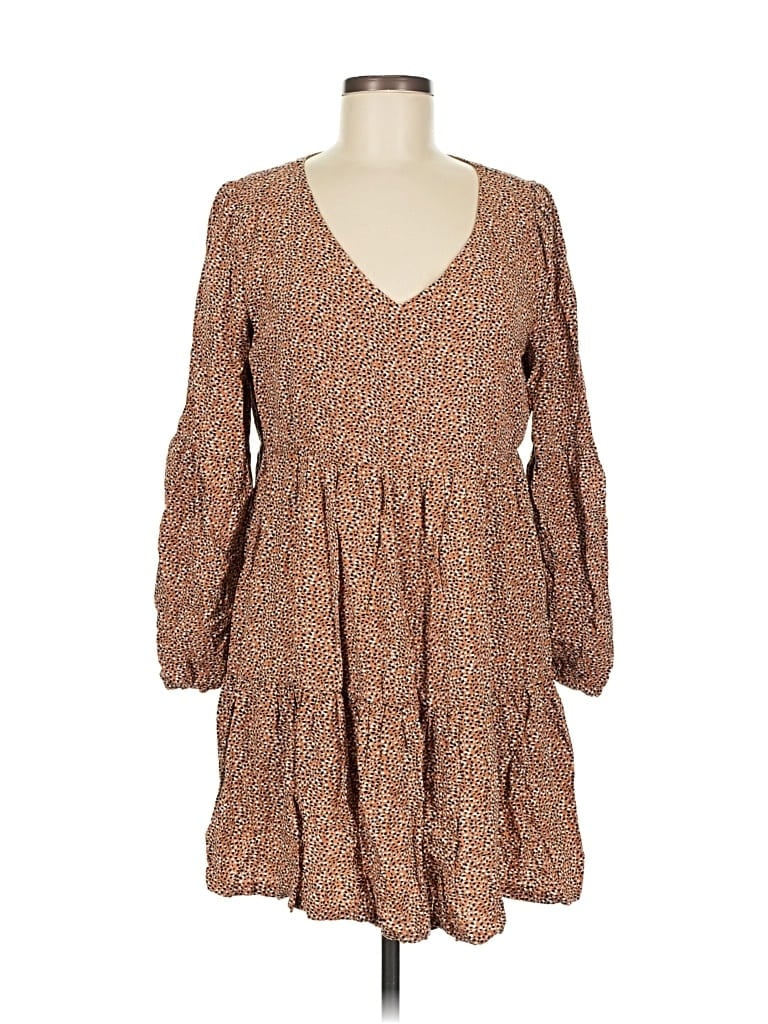 Pre-owned Tahari Casual Dress In Brown
