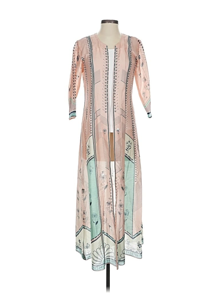 Pre-owned Assorted Brands Kimono In Pink