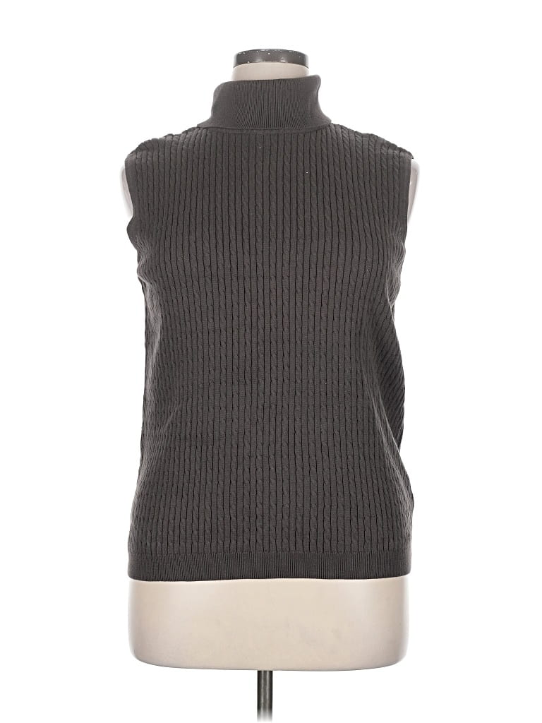 Pre-owned Jeanne Pierre Turtleneck Sweater In Gray
