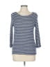 Brixon Ivy Stripes Blue Pullover Sweater Size L - photo 1