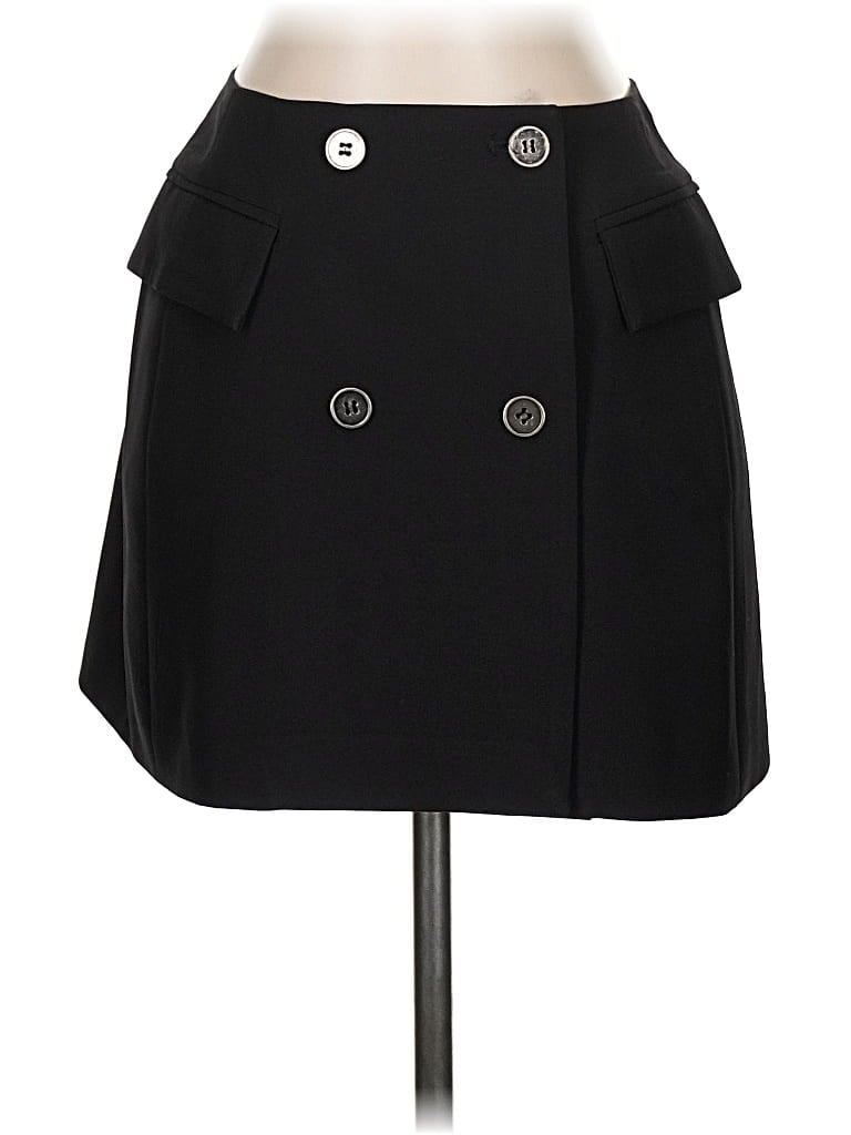 Pre-owned Danielle Guizio Formal Skirt In Black