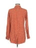 Keren Hart Polka Dots Orange Long Sleeve Blouse Size M - photo 2