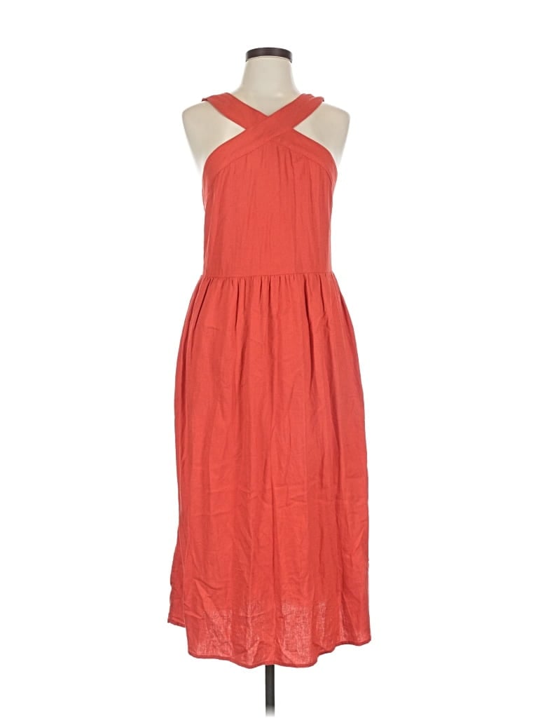 Pre-owned A New Day Casual Dress In Orange