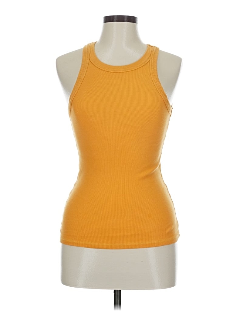 Pre-owned Easy Standard Active Tank Top In Orange