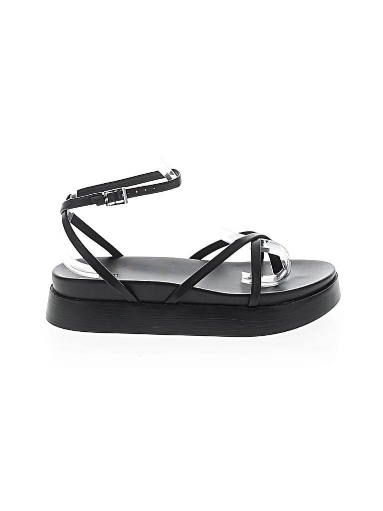 Pre-owned Forever 21 Sandals In Black