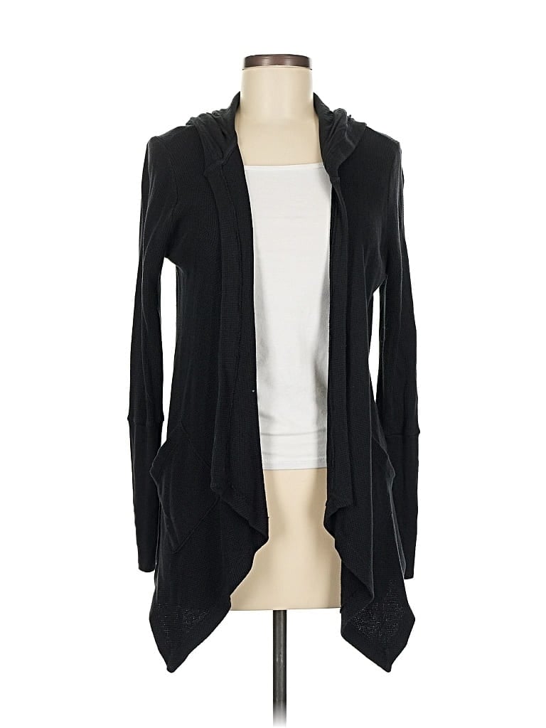 Pre-owned Splendid Cardigan Sweater In Black
