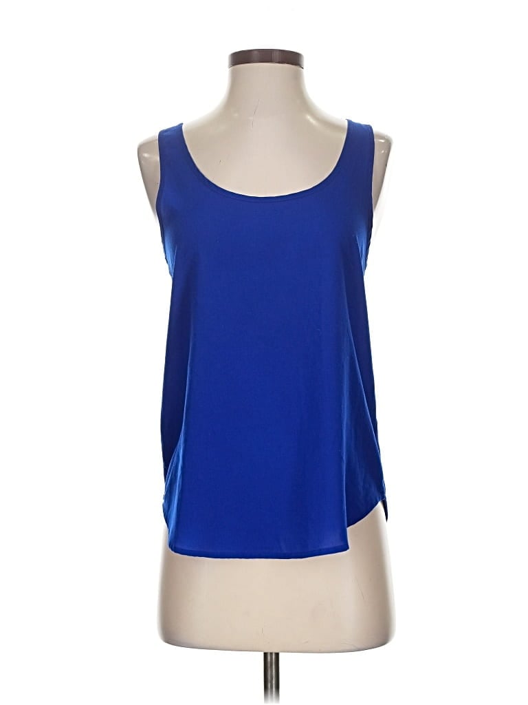 Pre-owned French Connection Sleeveless Blouse In Blue