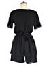 Unbranded 100% Polyester Solid Black Romper Size S - photo 1