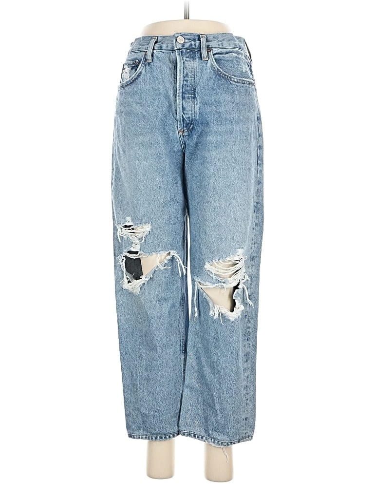 Pre-owned Agolde Jeans In Blue