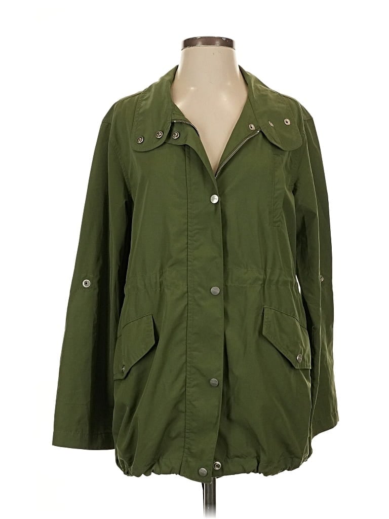 Pre-owned Sanctuary Raincoat In Green
